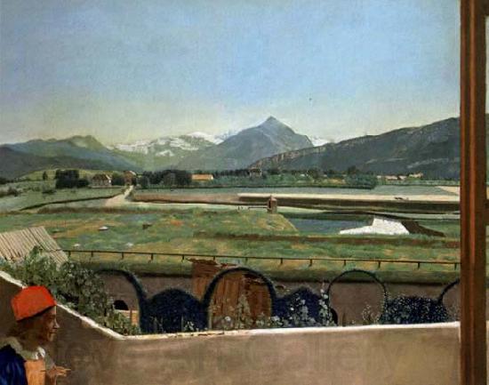 Jean-Etienne Liotard View of Geneva from the Artist s House